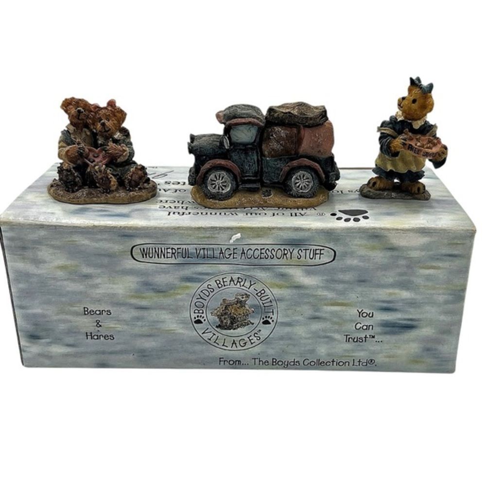 Boyds Bears Wunnerful Village Accessory Stuff Cocoa’s House of Chocolate 19509-1